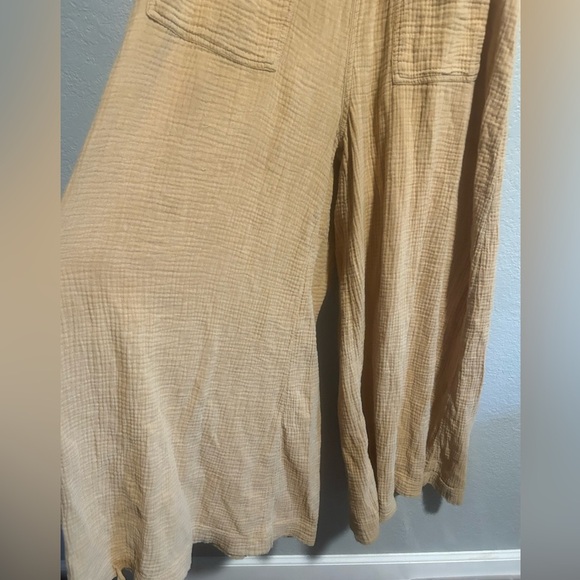 Free people Cyprus Ave Overalls in Golden Brown - Picture 5 of 8